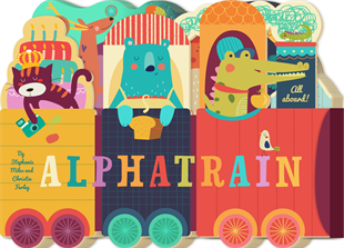 Familius, LLC - Alphatrain - Illustrated Alphabet Kids Book