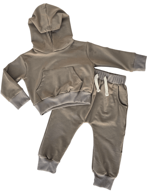 Nixon Two-Piece Hoodie Set - Almond