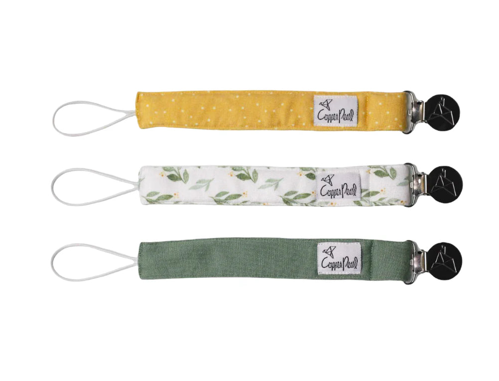 Fern Binky Clip Set (3-pack)