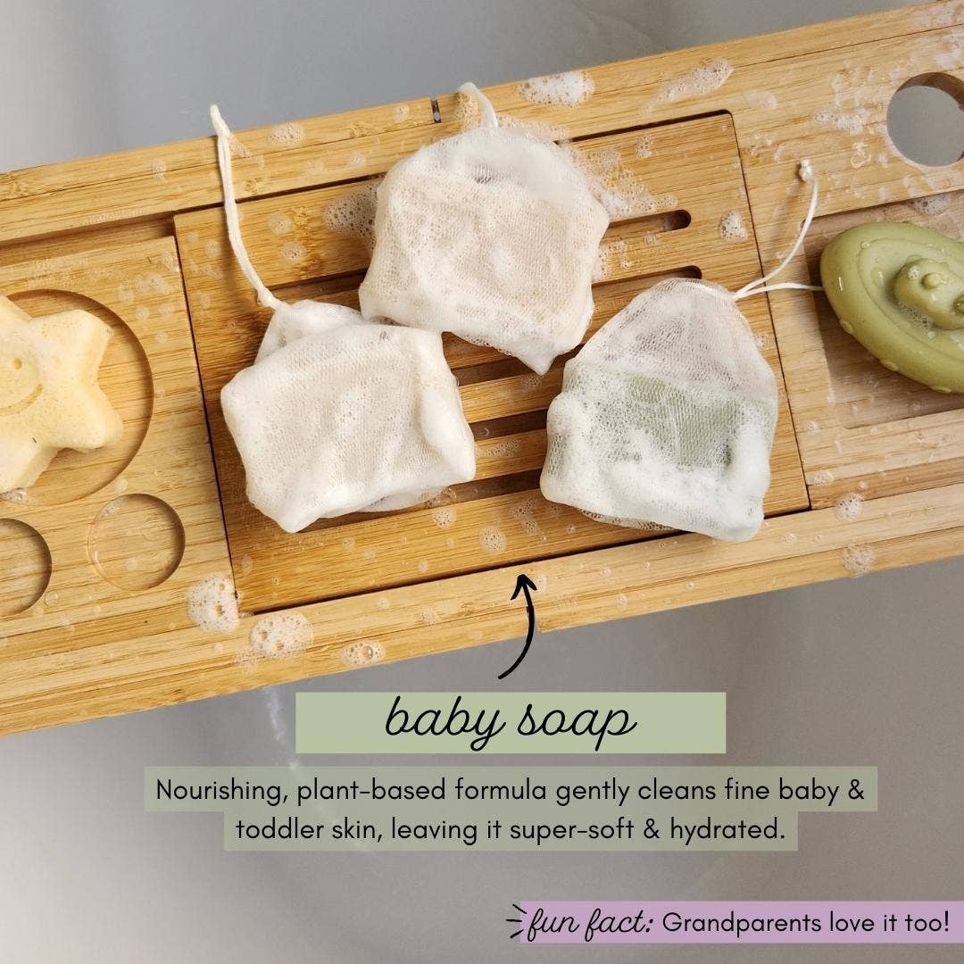 MAKE A SPLASH™ Baby Soap & Shampoo Bar: Fragrance Free