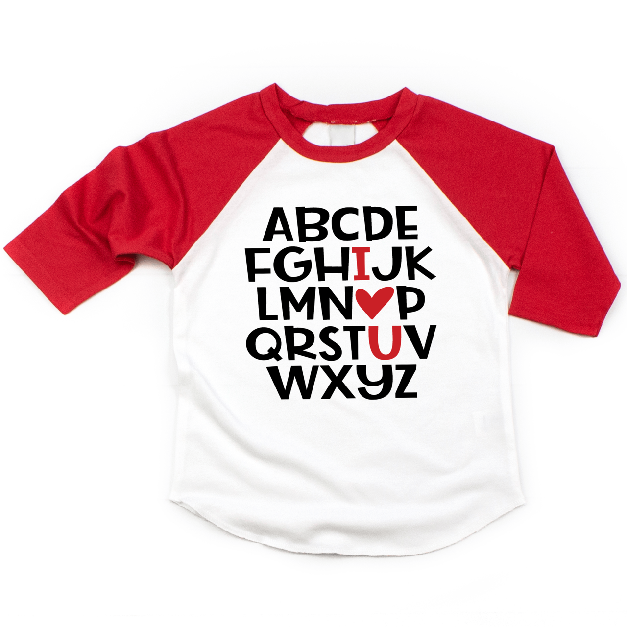 I Love You Valentine's Shirt: Red