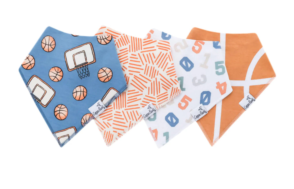 Dunk Baby Bandana Bib Set (4-pack)