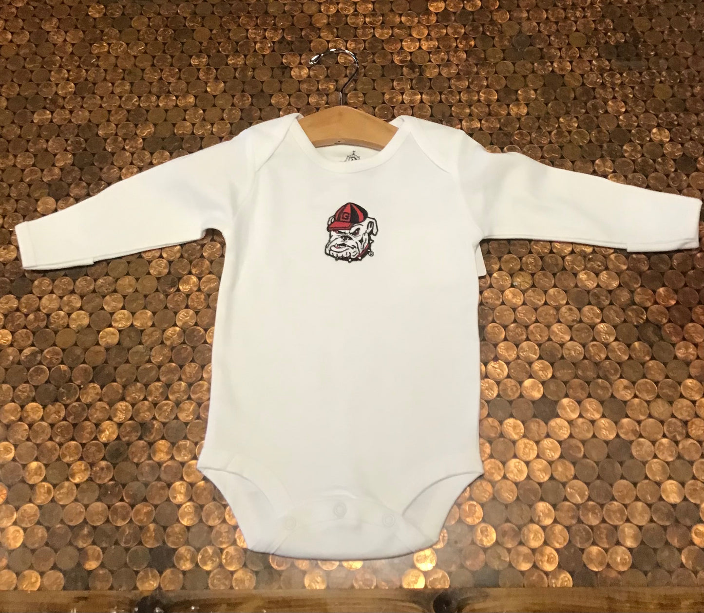 Georgia Long Sleeve Onesie