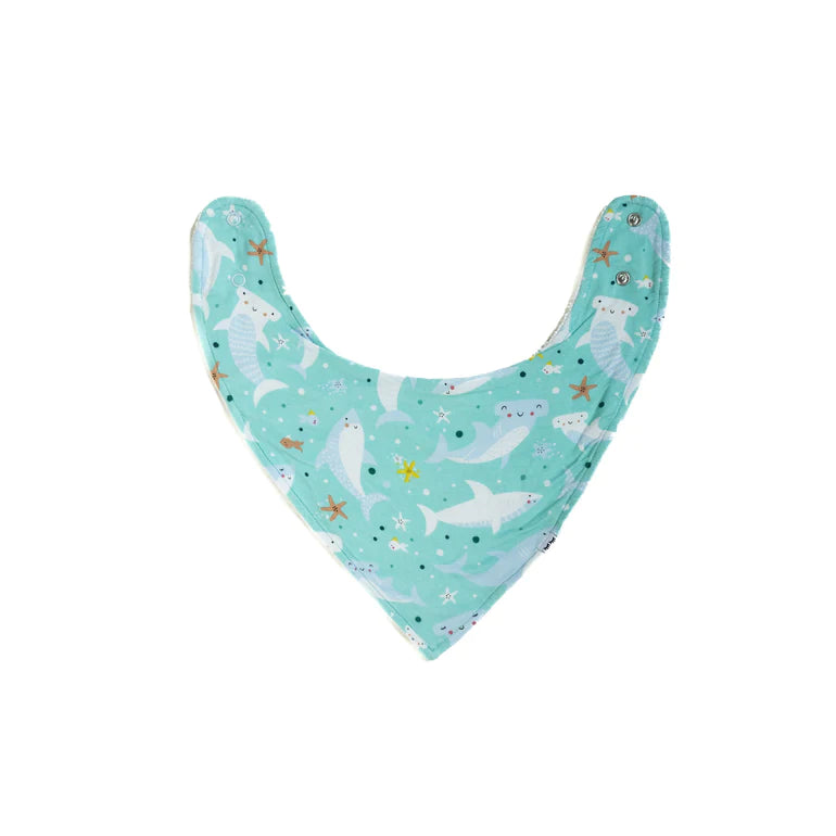 Shark Soiree Bandana Bib