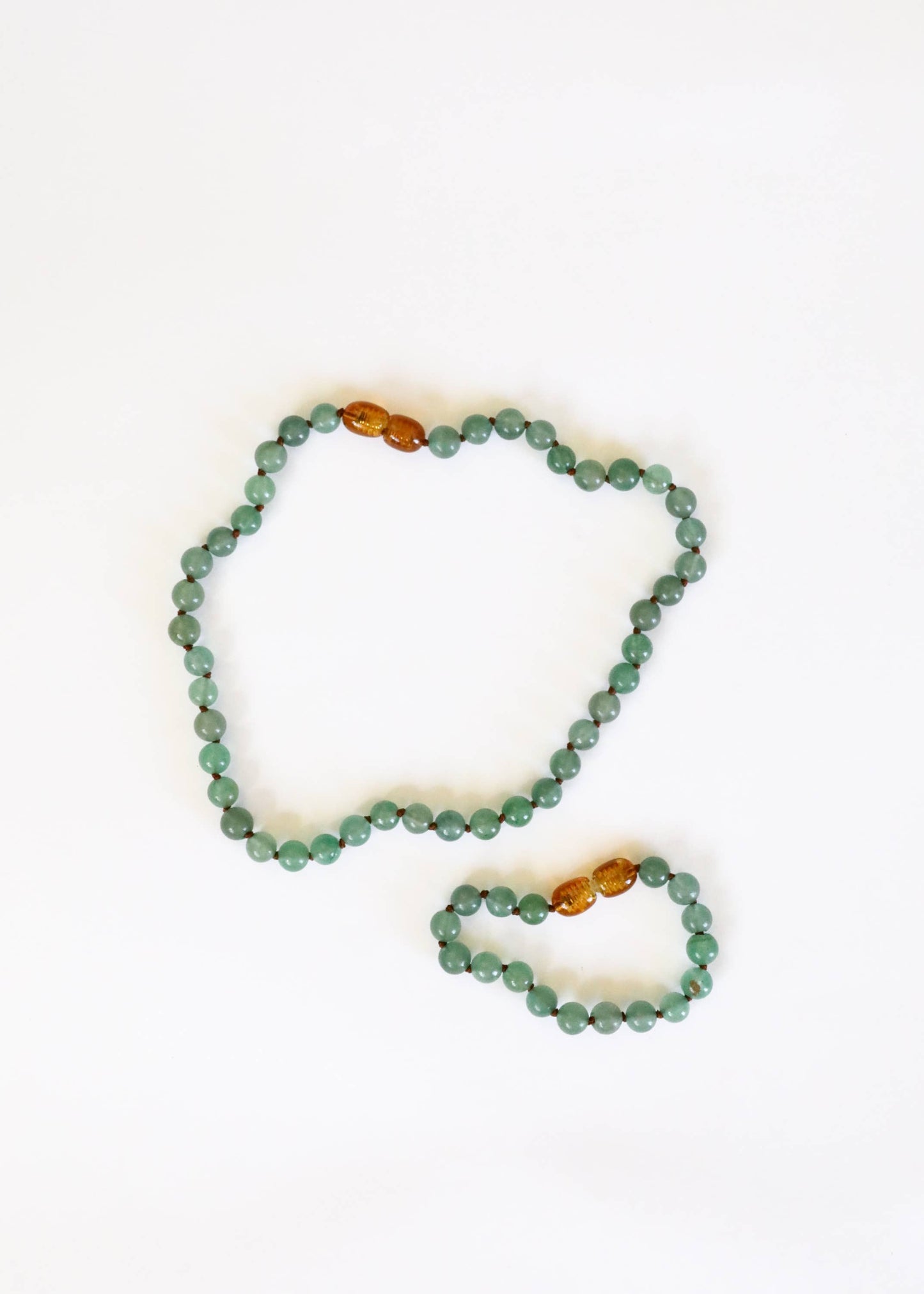 Pure Gemstone + Aventurine 11” Necklace