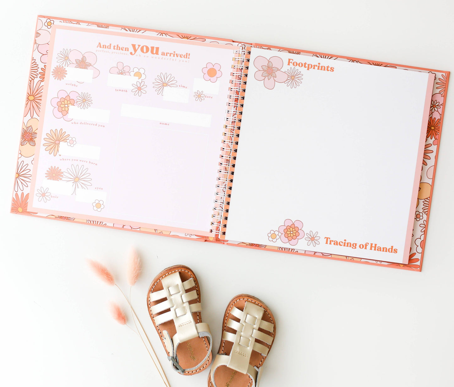 Flower Child Memory Book