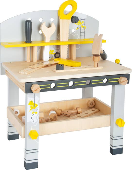 Wooden Toys Compact Workbench "Miniwob" Playset