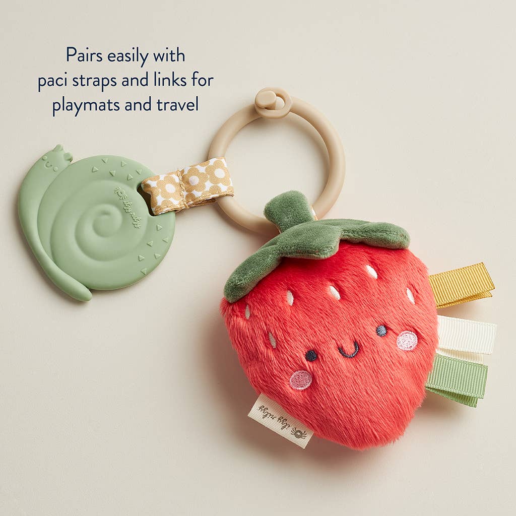 Itzy Pal™ Plush + Teether: Avocado