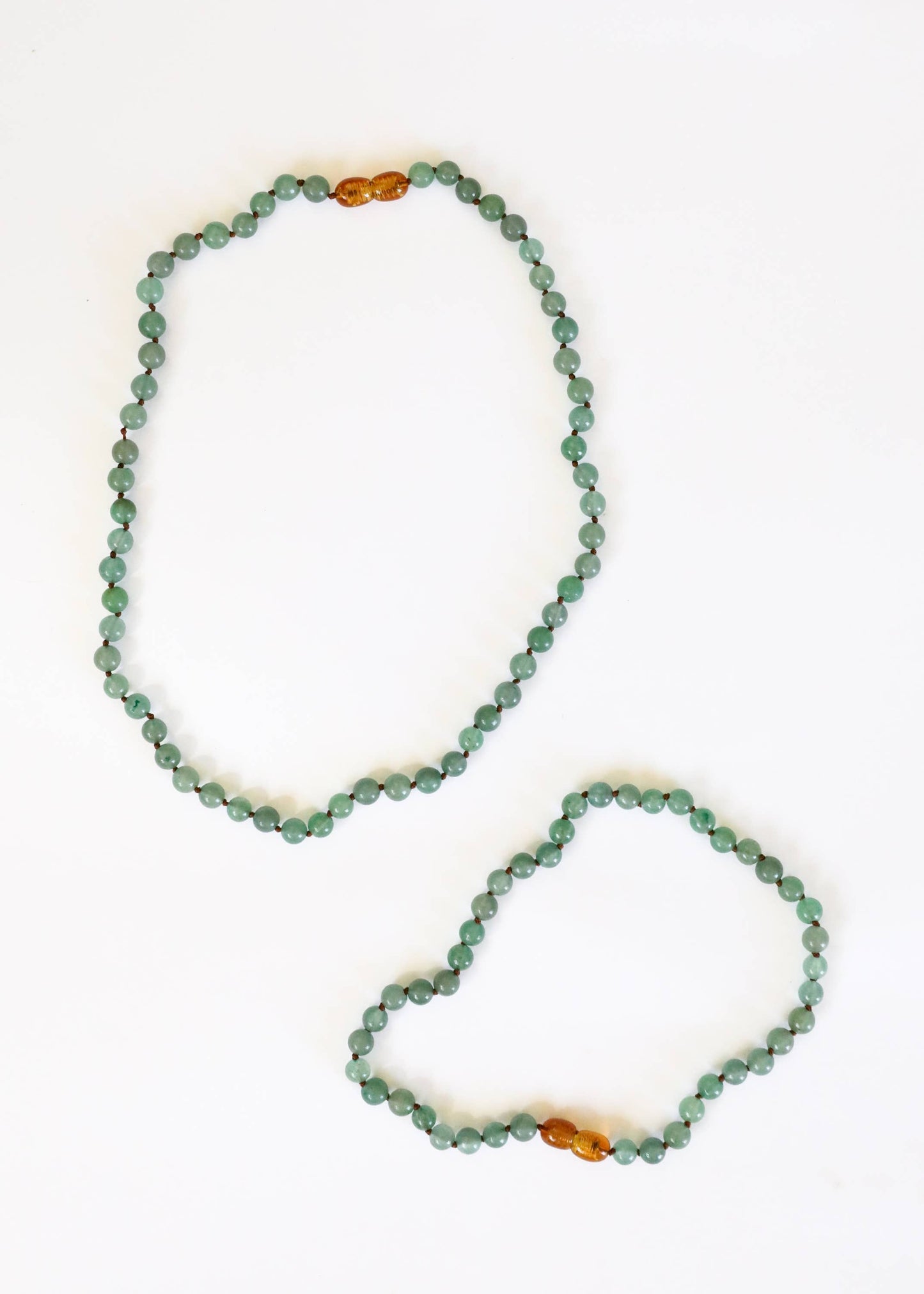 Pure Gemstone + Aventurine 11” Necklace