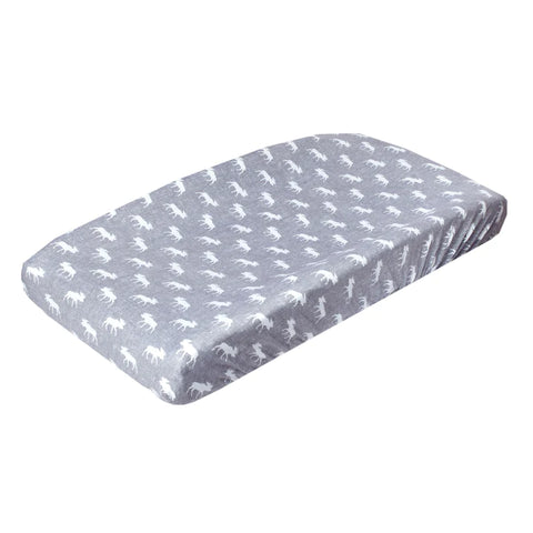 Premium Knit Diaper Changing Pad Cover- Scout