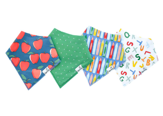 Teacher- Baby Bandana Bib Set