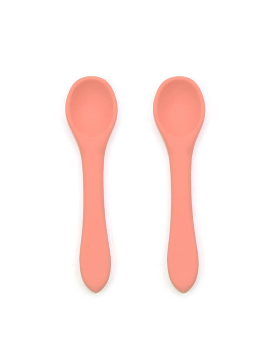 OB - 2pc Silicone Baby Spoons