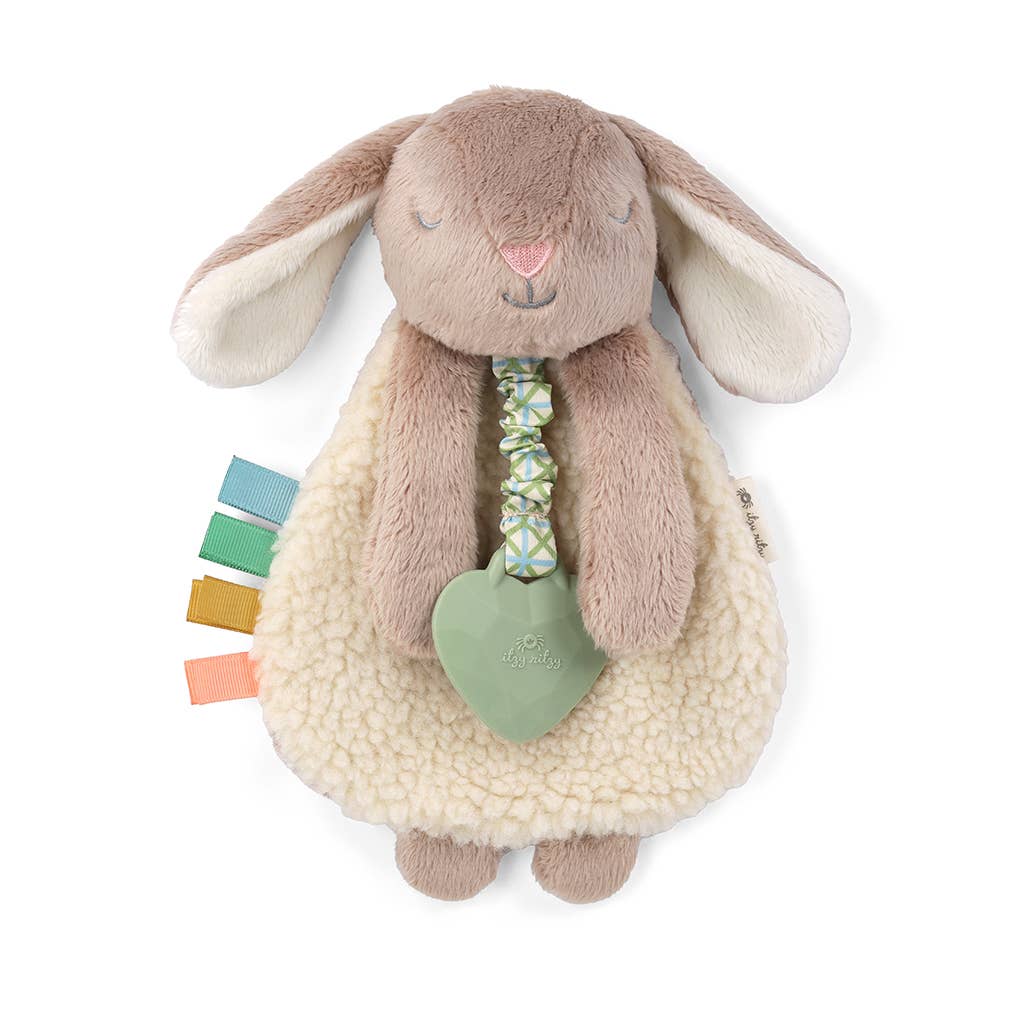 Taupe Bunny Itzy Friends Lovey Plush