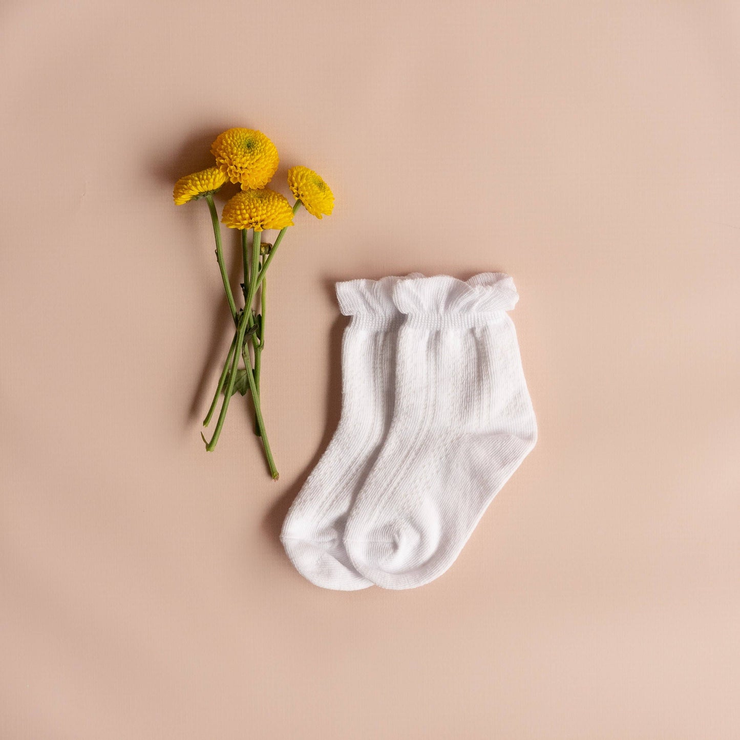 Little Stocking Co. - White Anklet Socks