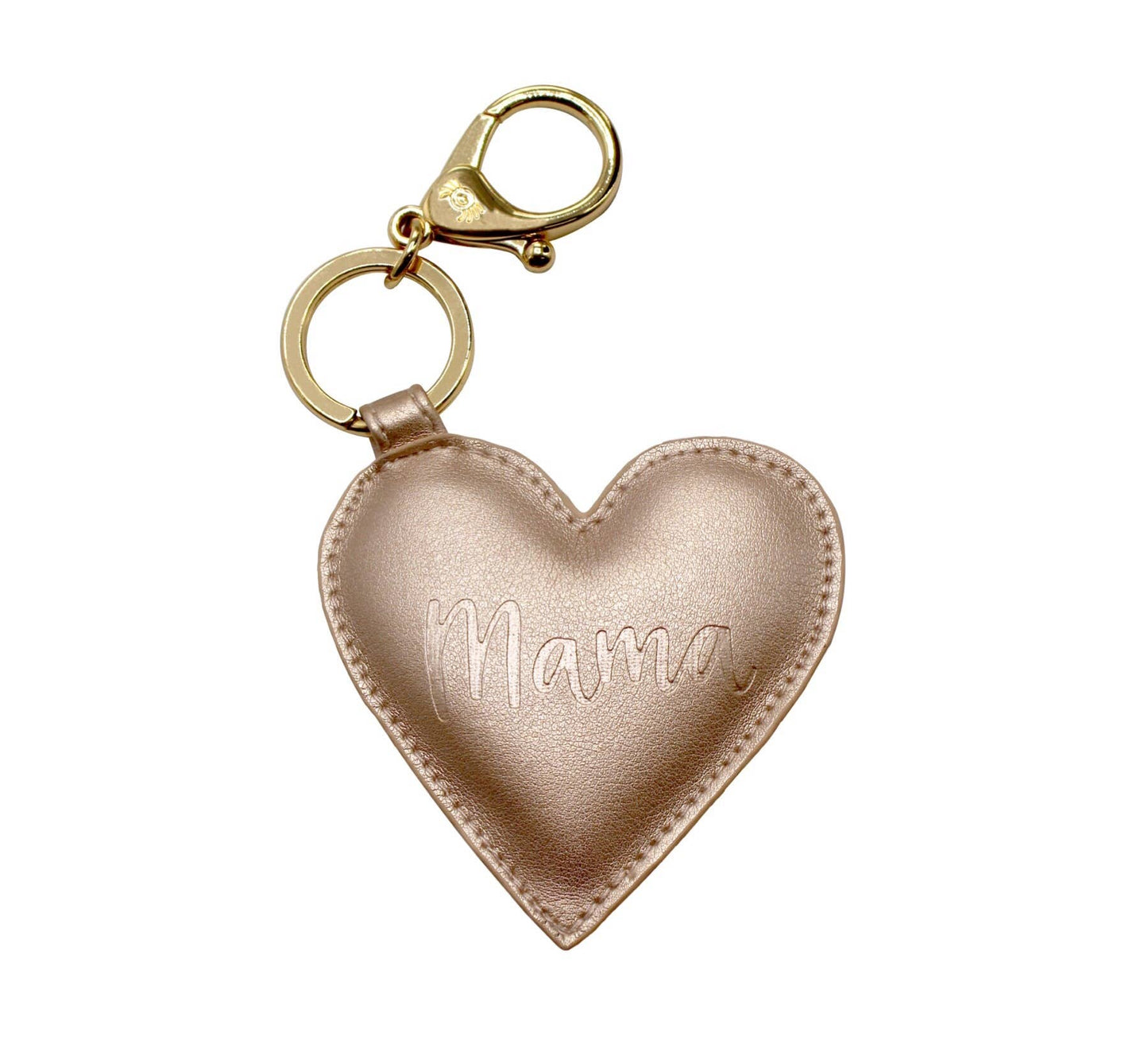 Itzy Ritzy - Mama Heart Charm Gold