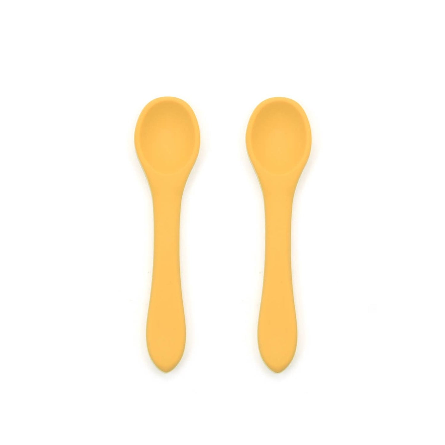 OB - 2pc Silicone Baby Spoons Mango