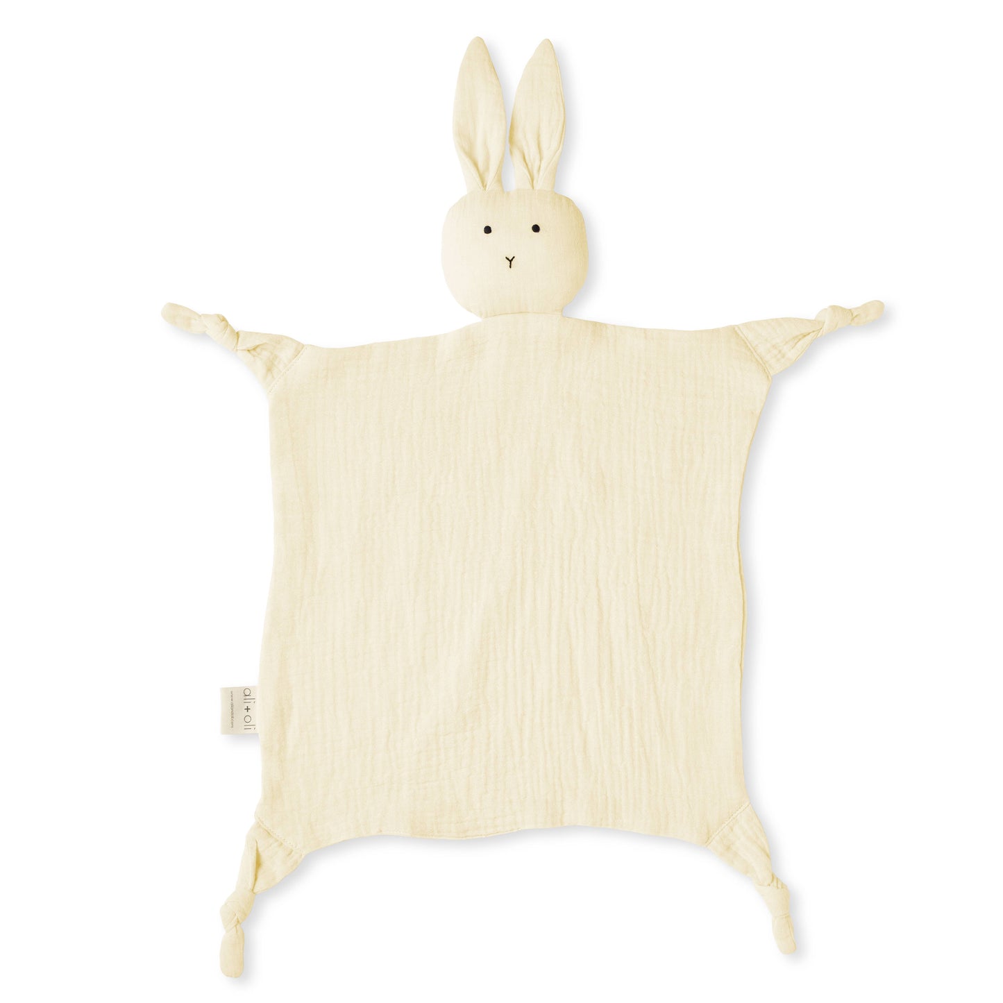 Cuddle Security Bunny Blanket Soft Muslin Cotton