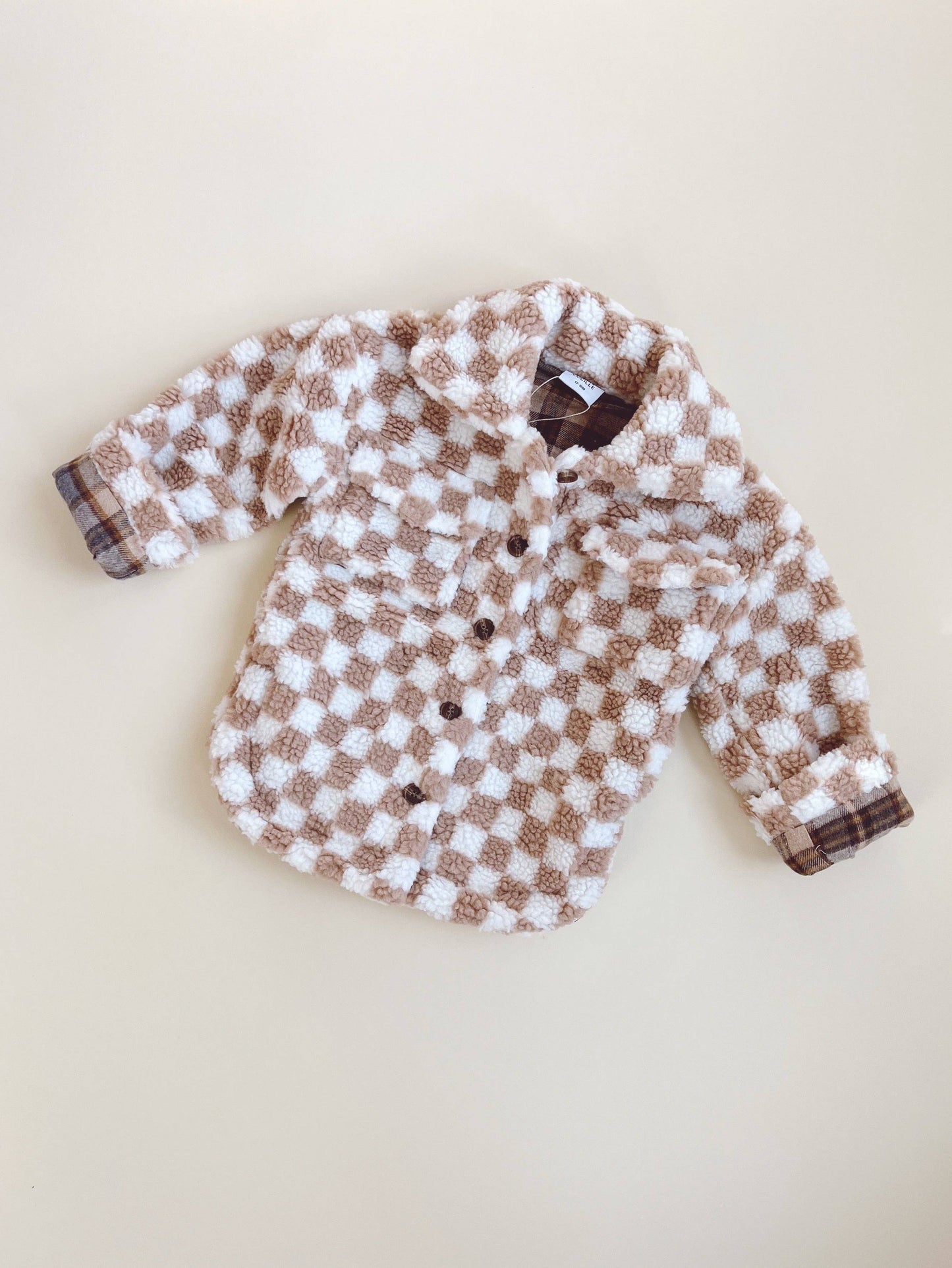 Teddy Shacket - Tan Checkered