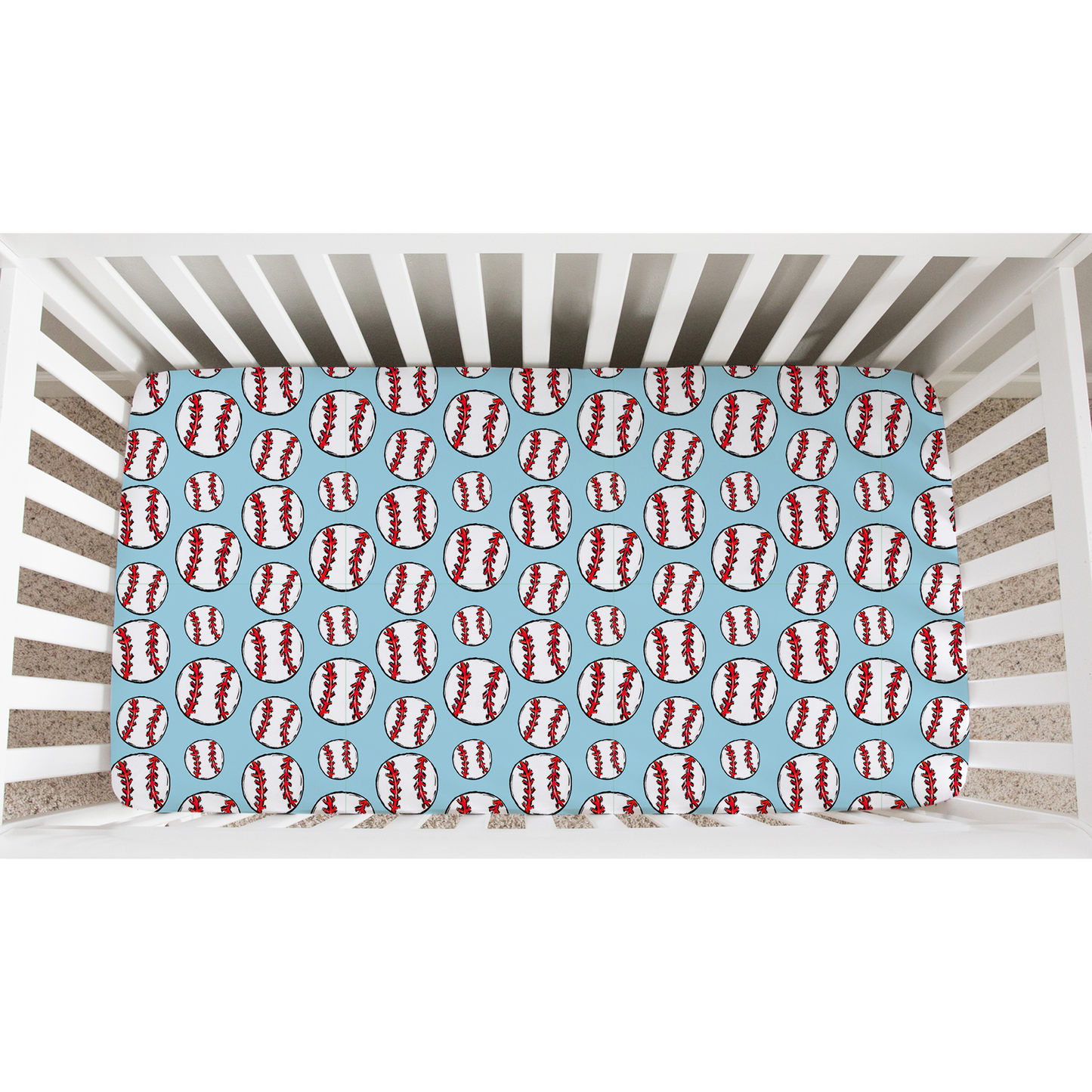 Bambino Baseball CRIB SHEET