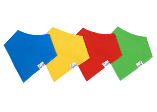 Blueberry Baby Bandana Set (4-pack)