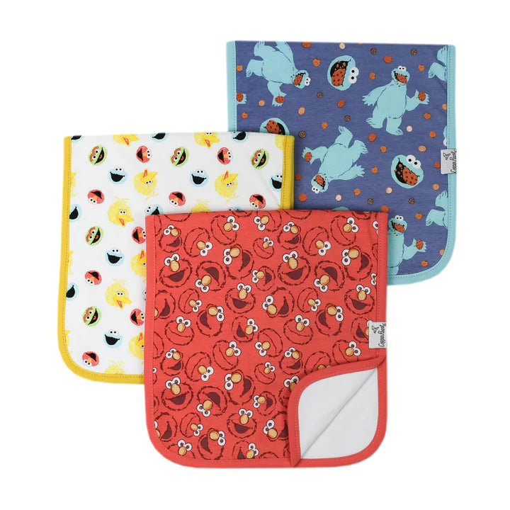 Elmo Burp Cloth Set (3-pack)