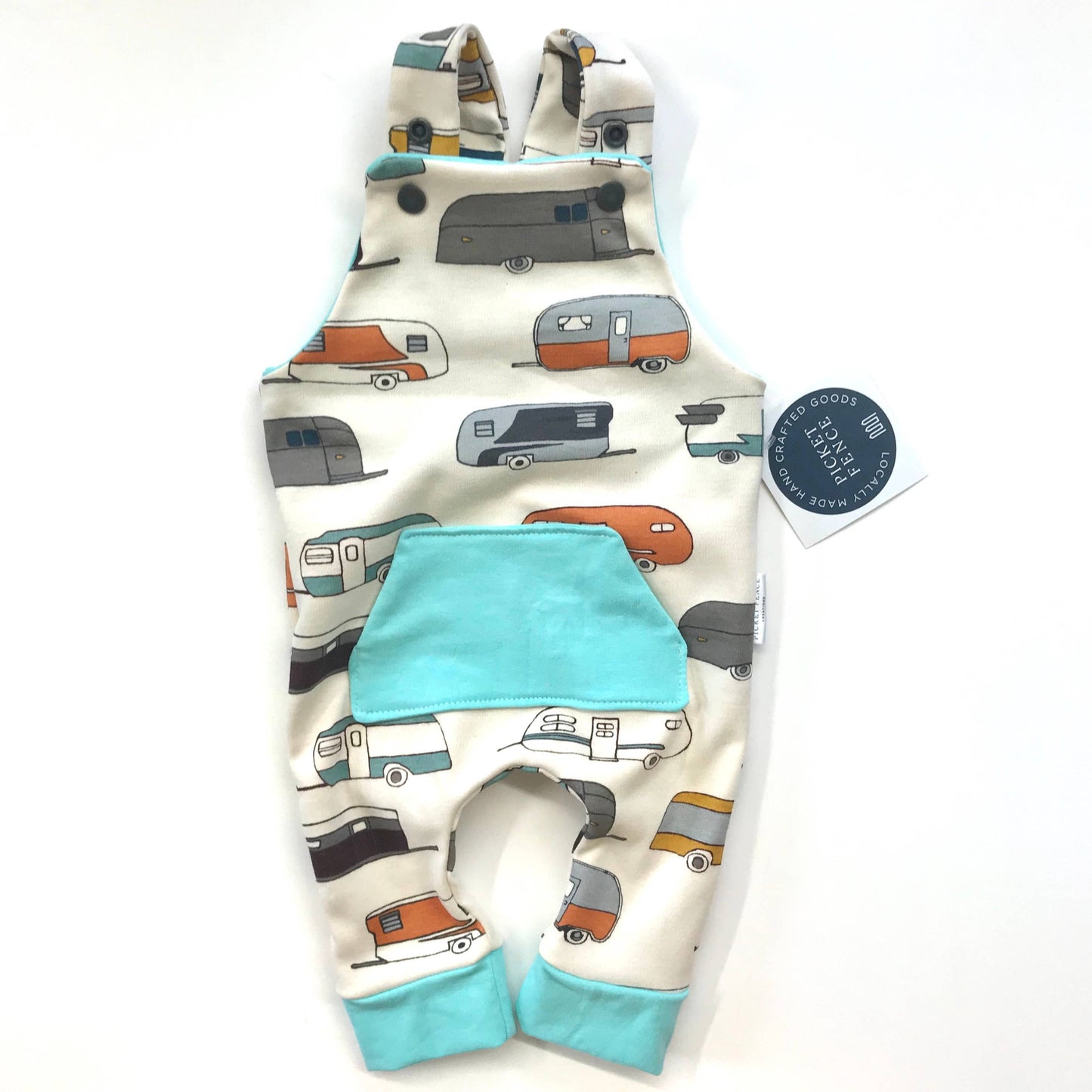 Picket Fence Creations - Camper with Aqua Cuff - Prints