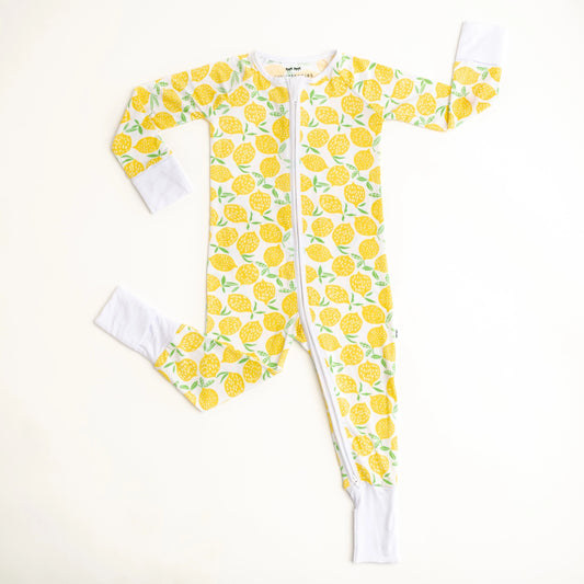 Lemons Bamboo Viscose Zippy