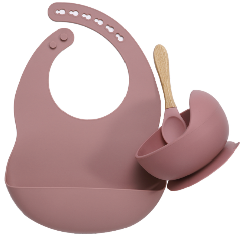 Bib, bowl & spoon set