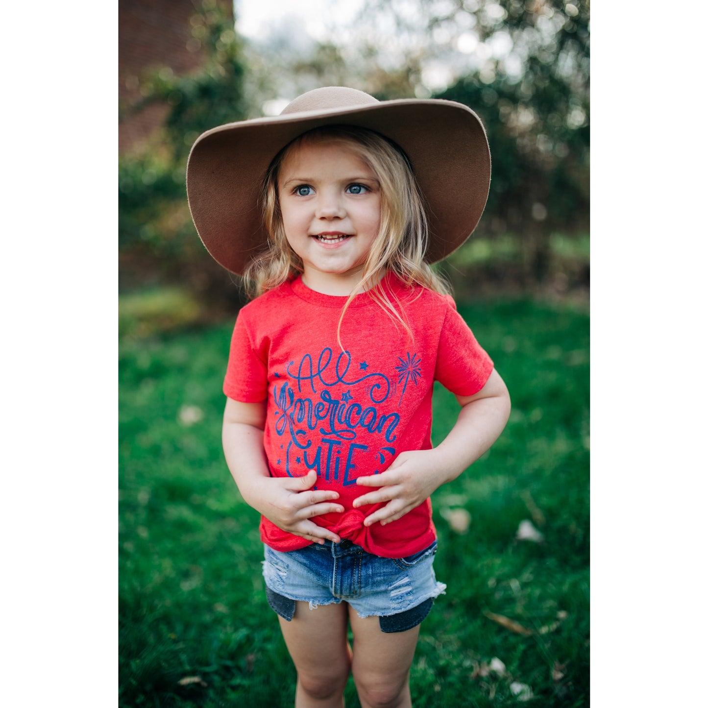 American Cutie Tee - Red