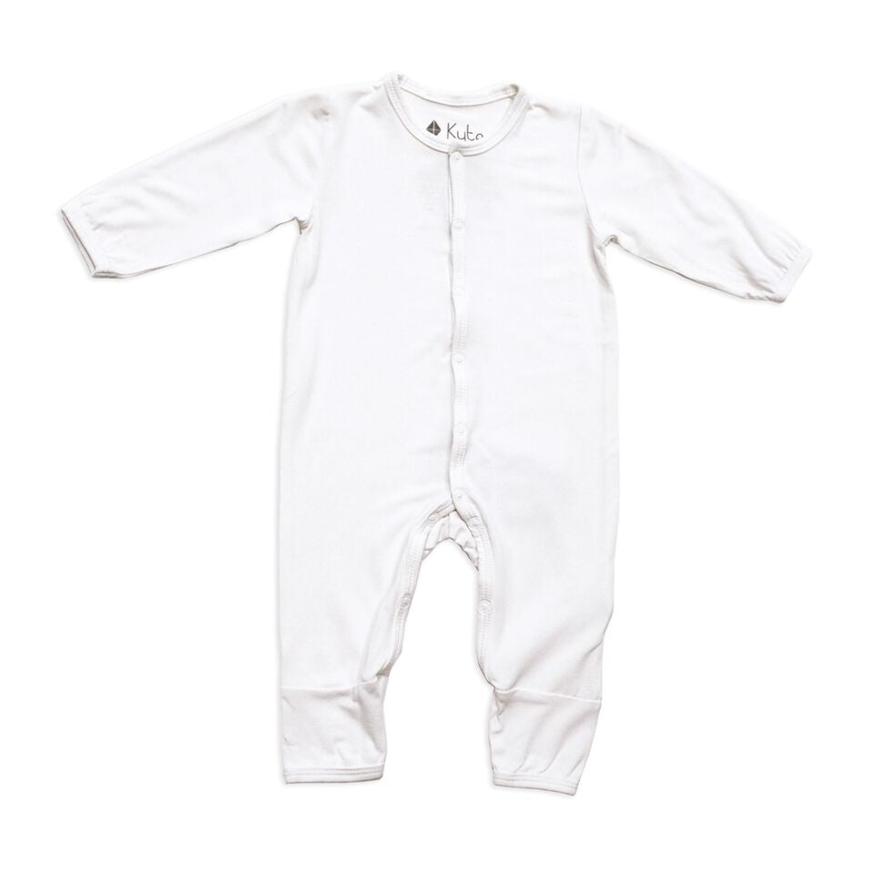 Kyte BABY - Solid Romper - Cloud (CD)