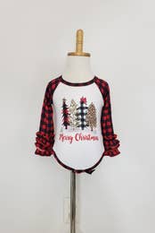 Fir Plaid Christmas Tee