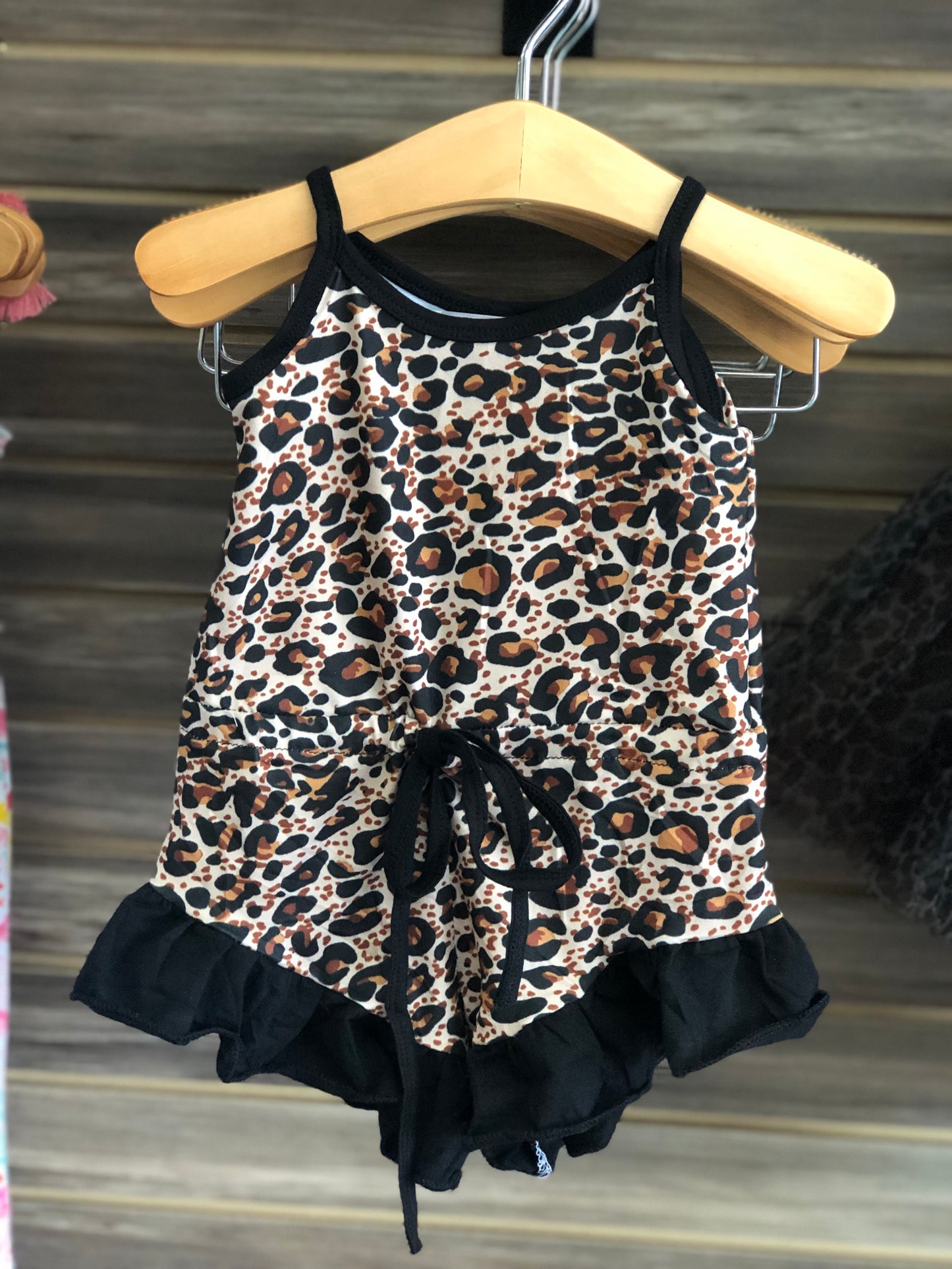 Leopard Romper