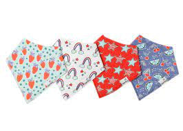 Liberty bandanna bibs