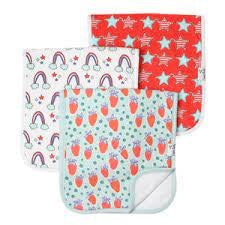 Liberty burp cloths