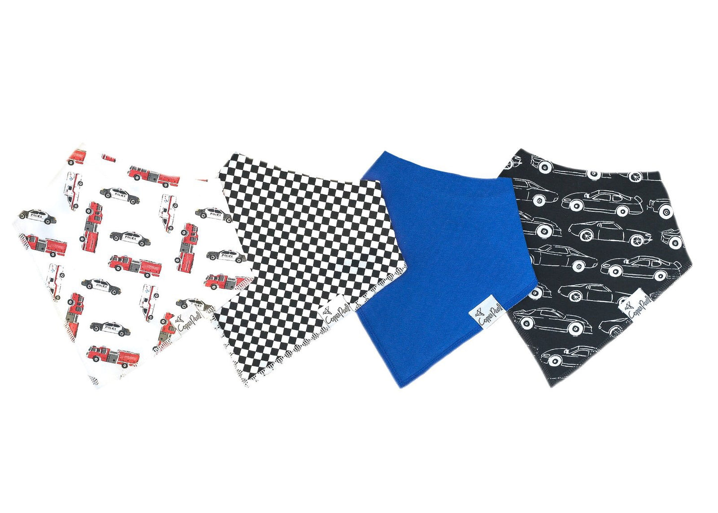 Nash Baby Bandana Bib Set (4-pack)