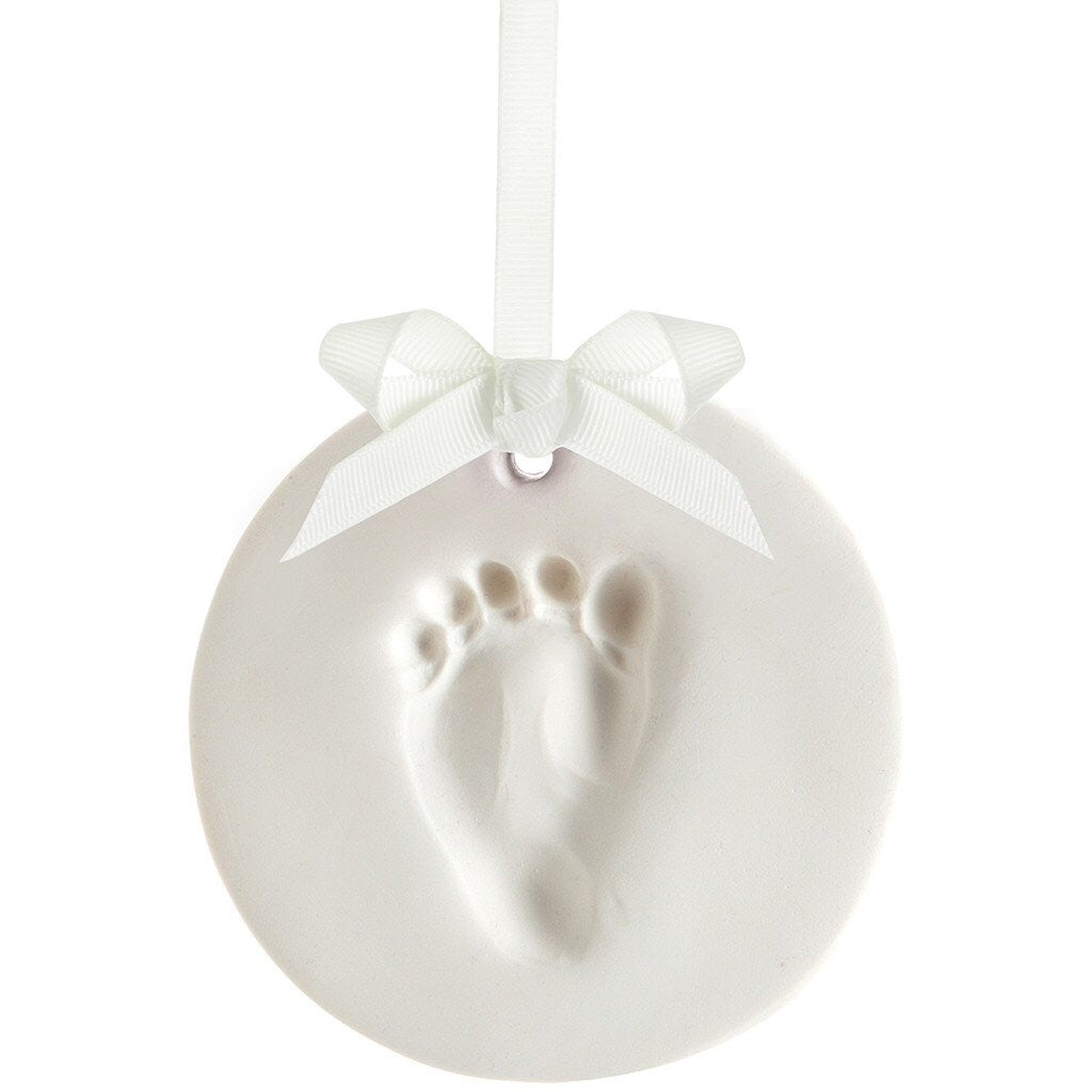 Babyprints Hanging Keepsake, White